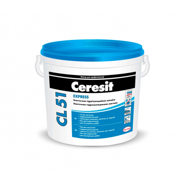 Мастика гидроизоляционная Ceresit CL 51 (15 кг)