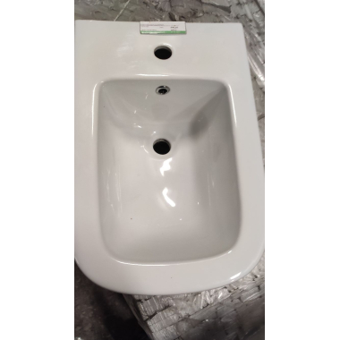 LN 5611 Luna биде подвесное закругленное, белый - О