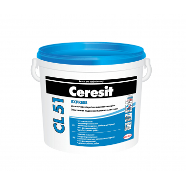 Мастика гидроизоляционная Ceresit CL 51 (5 кг)