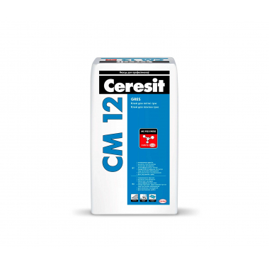 Клей для плитки Ceresit CM 12 Gres (25 кг/уп)
