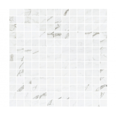 Statuario Plus Mosaic Mat 2,3x2,3 (30x30)