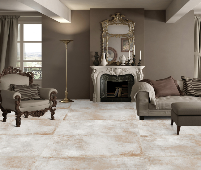 Titanium White Metallic Mat 60x120 R