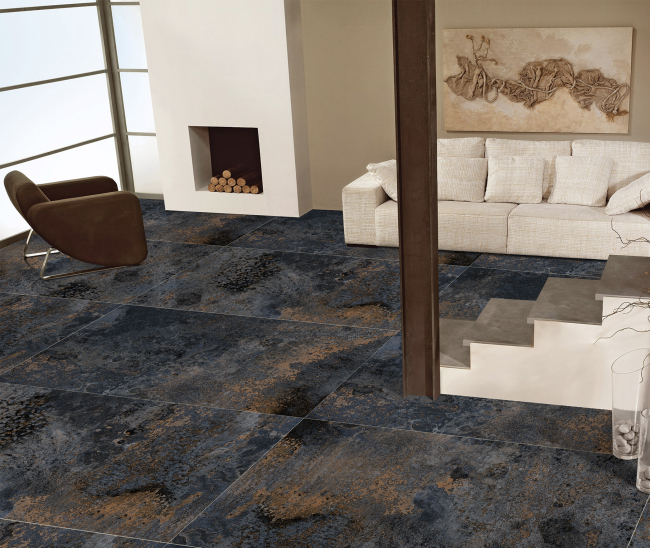 Crystal Blue Metallic Mat 60x120 R