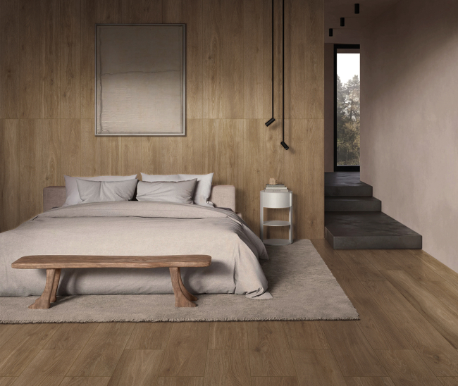 Woodline Brown Mat 20x120 R