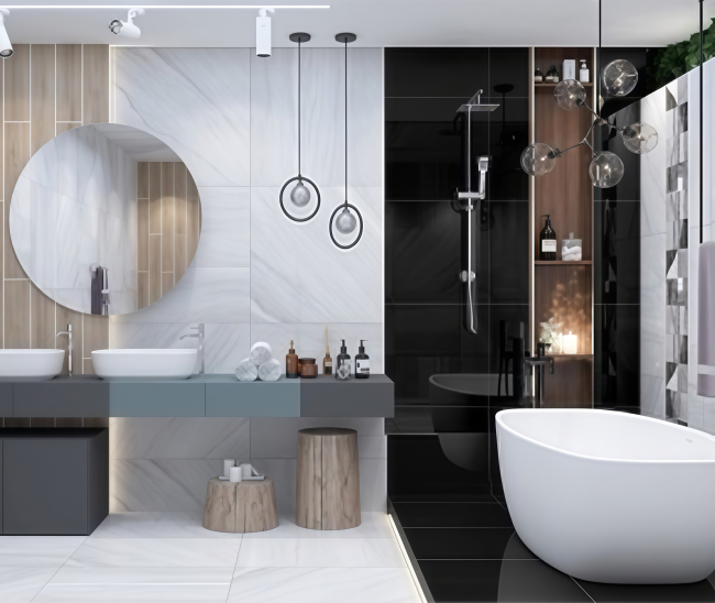 Super Black Color Body Pol 60x60 R