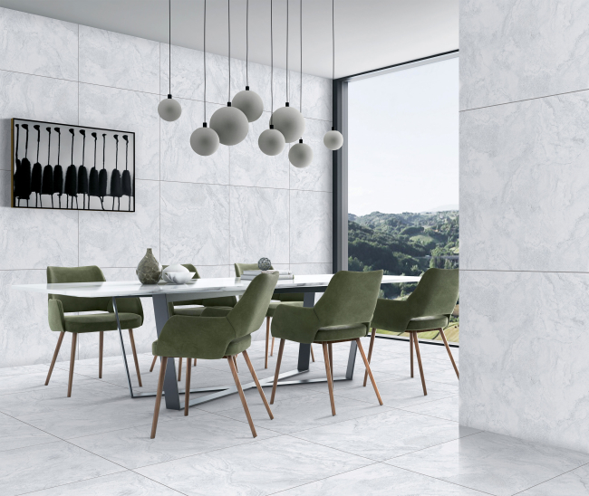 Bohemian Bianco Mat (CRV) 80x80 R