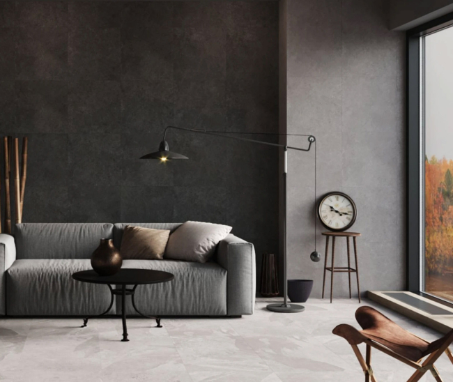 Luna Light Grey LN-02 60x60 R