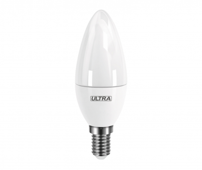 Лампа диммируемая ULTRA LED Свеча матовая C37 E14 7W 4000K DIM