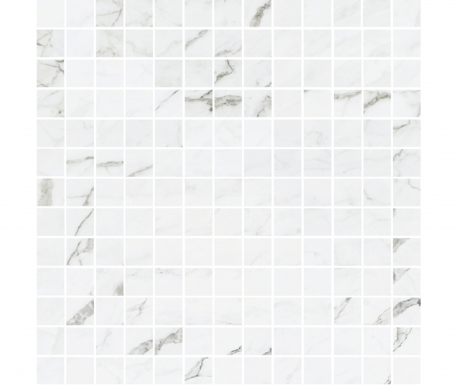 Statuario Plus Mosaic Mat 2,3x2,3 (30x30)