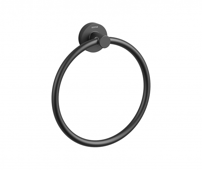 Держатель для полотенца, кольцо ASTRAL 185153, чёрный